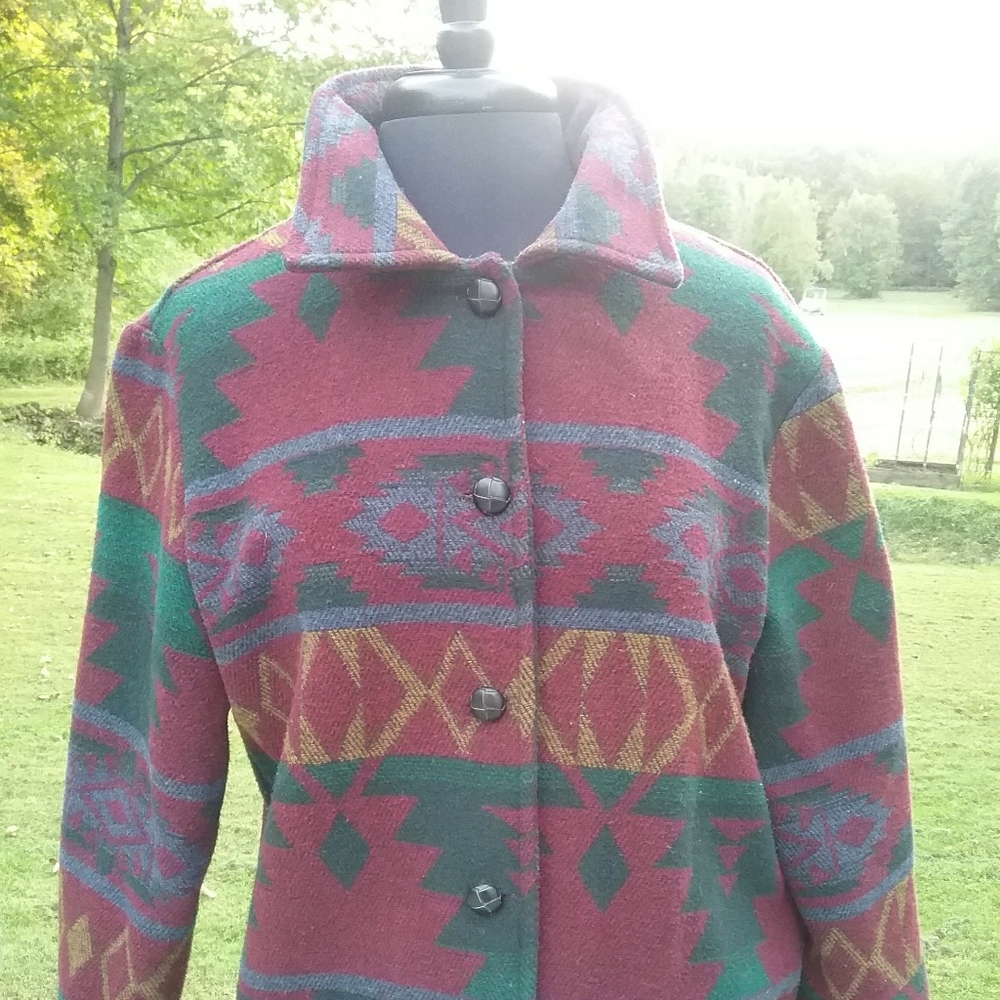 David Paul Blended Tribal Coat